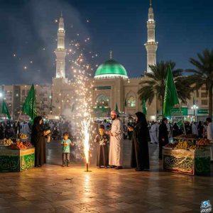 مظاهر الاحتفال بعيد الفطر المبارك في السعودية