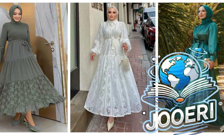 فساتين سوارية محجبات بسيطة: إطلالة عصرية تجمع بين الراحة والأناقة"