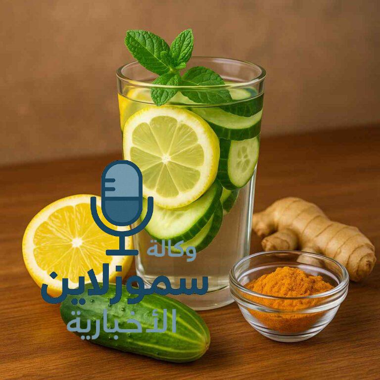أفضل مشروبات طبيعية لتنقية الجسم من السموم واستعادة النشاط